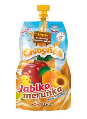 Obrázek Ovocňák Mošt Jablko-meruňka 250ml