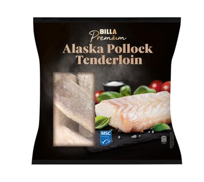 Obrázek BILLA Pemium Alaska Pollock Tenderloin 600g