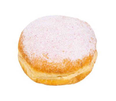 Obrázek Kobliha s jahodovou náplní