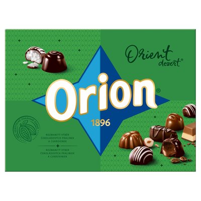 Obrázek ŠETŘÍME JÍDLEM: ORION Orient dezert čokoládové pralinky a cukrovinky mix 162g