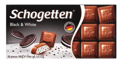 Obrázek ŠETŘÍME JÍDLEM: Schogetten Black & White 100g