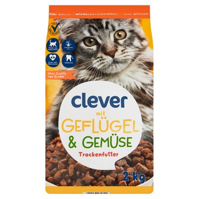 Obrázek clever Granule s drůbežím a zeleninou 2kg