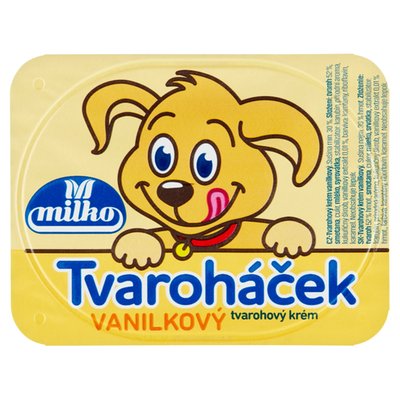 Obrázek ŠETŘÍME JÍDLEM: Milko Tvaroháček vanilkový tvarohový krém 130g