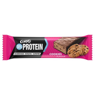 Obrázek ŠETŘÍME JÍDLEM: CORNY proteinová tyčinka 30% cookies