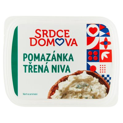 Obrázek ŠETŘÍME JÍDLEM: Srdce domova Pomazánka třená niva 135g