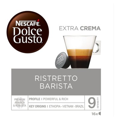 Obrázek ŠETŘÍME JÍDLEM: NESCAFÉ Dolce Gusto Ristretto Barista - kávové kapsle - 16 ks