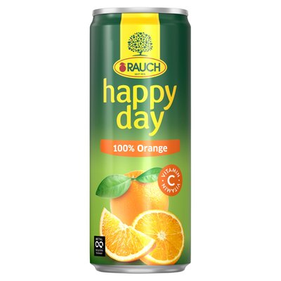 Obrázek ŠETŘÍME JÍDLEM: Rauch Happy Day 100% pomerančová šťáva 330ml