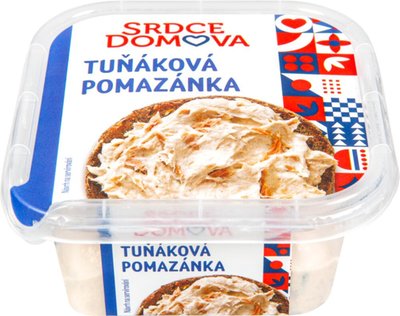 Obrázek ŠETŘÍME JÍDLEM: Srdce domova Tuňáková pomazánka 135g