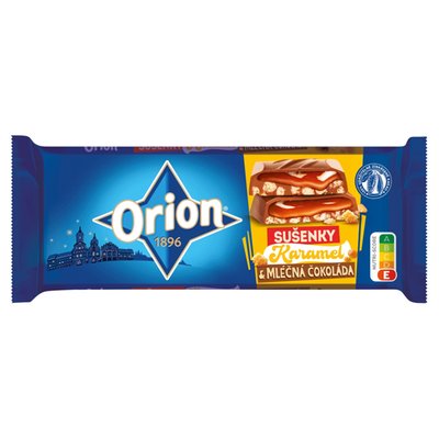 Obrázek ŠETŘÍME JÍDLEM: ORION Mléčná čokoláda karamel sušenka 87g