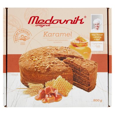 Obrázek ŠETŘÍME JÍDLEM: Medovník Original Karamel 900g
