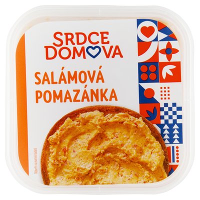 Obrázek ŠETŘÍME JÍDLEM: Srdce domova Salámová pomazánka 135g