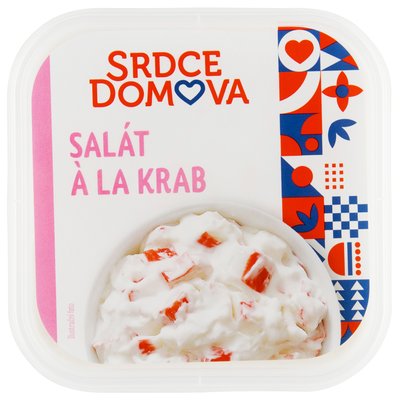Obrázek ŠETŘÍME JÍDLEM: Srdce domova Salát à la krab 150g