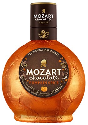 Obrázek Mozart Chocolate Pumpkin Spice liqueur (dýňový likér) 0,5l