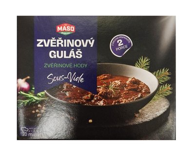 Obrázek Zvěřinový guláš 500g