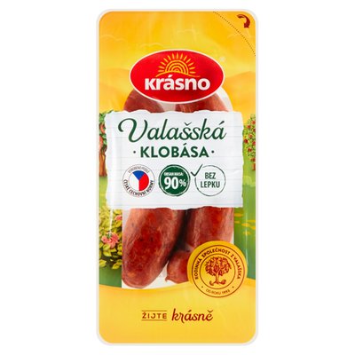 Obrázek ŠETŘÍME JÍDLEM: Krásno Valašská klobása 200g