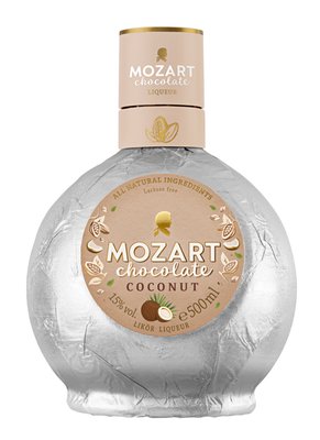 Obrázek Mozart Chocolate Coconut Cream liqueur 15% 0,5l