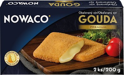 Obrázek Obalovaná Gouda Nowaco 200g