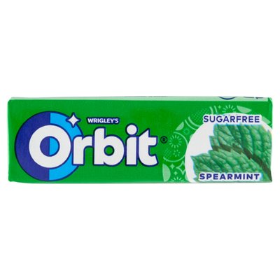 Obrázek ŠETŘÍME JÍDLEM: Wrigley's Orbit Spearmint 10 ks 14g