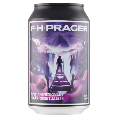Obrázek ŠETŘÍME JÍDLEM: F.H. Prager Cider 13 330ml