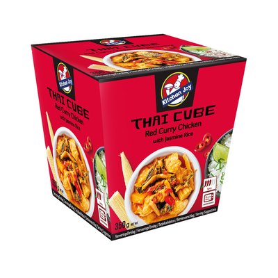 Obrázek Kuřecí Red Curry s jasmínovou rýží 350g