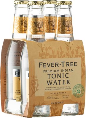 Obrázek Fever Tree Tonic Indian Soft Drink 4x0,2l