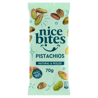 Obrázek ŠETŘÍME JÍDLEM: Nice Bites Pistácie jádra nepražená, loupaná 70g