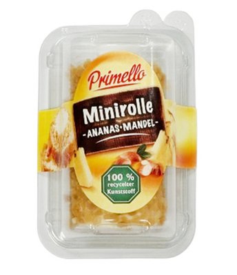 Obrázek ŠETŘÍME JÍDLEM: Primello Minirolle ananas a mandle 100g