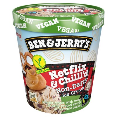 Obrázek ŠETŘÍME JÍDLEM: Ben & Jerry's Non-Dairy Netflix and Chilled 465ml