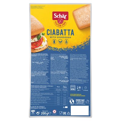 Obrázek ŠETŘÍME JÍDLEM: Schär Ciabatta 200g