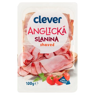 Obrázek ŠETŘÍME JÍDLEM: clever Anglická slanina shaved 100g
