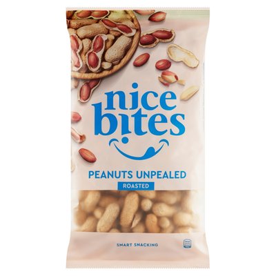 Obrázek ŠETŘÍME JÍDLEM: Nice Bites Arašídy neloupané pražené 400g