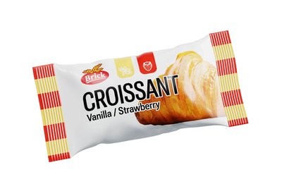 Obrázek ŠETŘÍME JÍDLEM: Brick Croissant vanilka - jahoda 60g