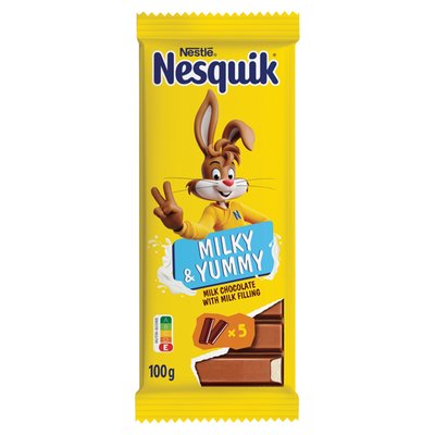 Obrázek ŠETŘÍME JÍDLEM: Nesquik mléčná čokoláda 100g
