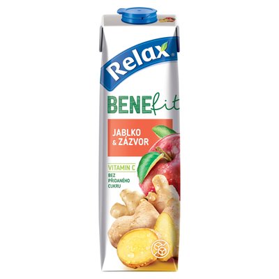 Obrázek Relax Benefit jablko & zázvor 1l
