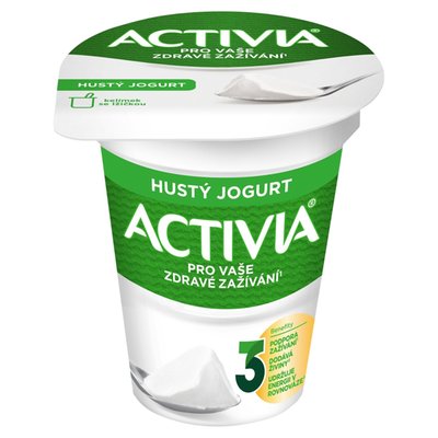 Obrázek ŠETŘÍME JÍDLEM: Activia probiotický jogurt bílý, zrající v kelímku 280g