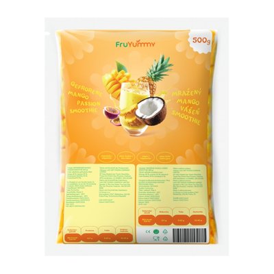 Obrázek FruYummy Vášnivé Mango Smoothie 500g