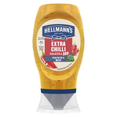 Obrázek ŠETŘÍME JÍDLEM: Hellmann's omáčka Extra chili 250ml
