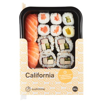 Obrázek ŠETŘÍME JÍDLEM: Sushi Time California 260g