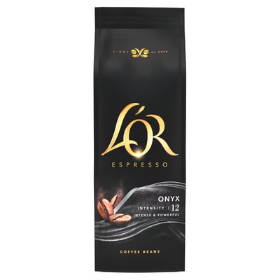 Obrázek ŠETŘÍME JÍDLEM: L'OR Espresso Onyx káva pražená zrnková 500g