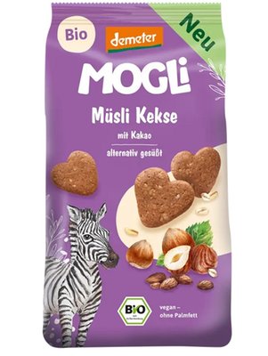 Obrázek MOGLi BIO kakaové müsli sušenky 125 g