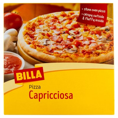 Obrázek ŠETŘÍME JÍDLEM: BILLA Pizza capricciosa 350g