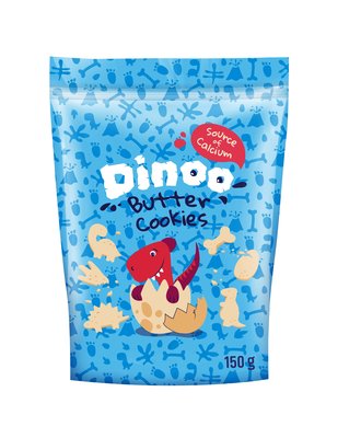 Obrázek ŠETŘÍME JÍDLEM: Dinoo butter cookies 150g