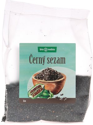 Obrázek Bio sezam černý neloupaný bio*nebio 100 g