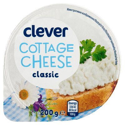 Obrázek ŠETŘÍME JÍDLEM: clever Cottage Cheese Classic 200g