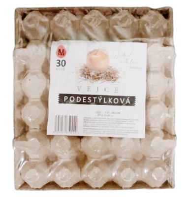 Obrázek Podestýlková vejce M 30 ks