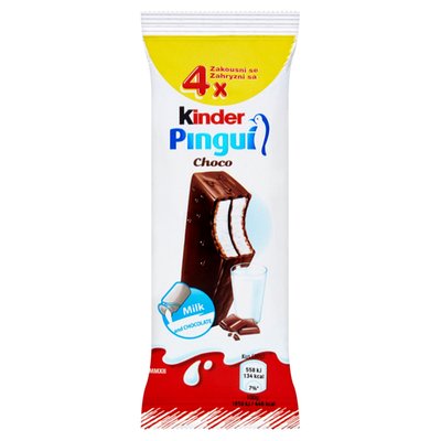 Obrázek ŠETŘÍME JÍDLEM: Kinder Pinguí choco 4 x 30g