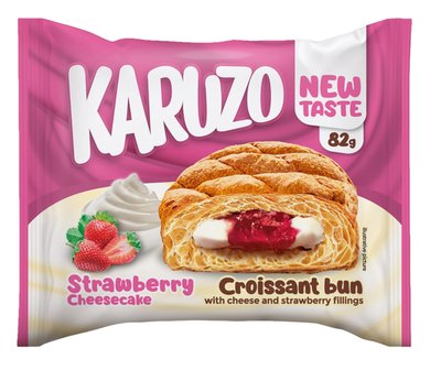 Obrázek ŠETŘÍME JÍDLEM: Karuzo Pita z listového těsta se sýrovo-jahodovou náplní 82g