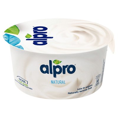Obrázek ŠETŘÍME JÍDLEM: Alpro sójový fermentovaný výrobek bílý 150g