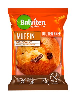 Obrázek ŠETŘÍME JÍDLEM: Bezlepkový Muffin s kousky čokolády 65g