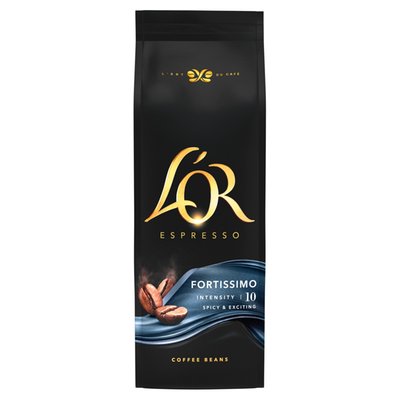 Obrázek ŠETŘÍME JÍDLEM: L'OR Espresso Fortissimo káva pražená zrnková 500g